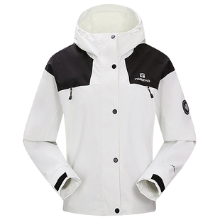 [商场同款]探路者冲锋衣女款2025新款户外防风防水透湿冲锋衣外套