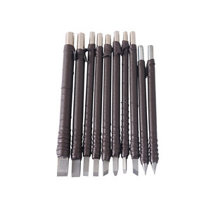 篆刻工具钨钢材质篆刻刀系列木手工雕刻刀具石刻印章刻刀单支套装