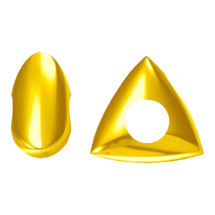 金佛爷纯18k金手工老金三角碎金子隔珠散珠diy手链绳串珠饰品配件