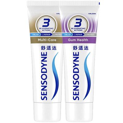 胖东来同款舒适达牙龈多效牙膏