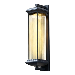 户外壁灯太阳能墙灯复古露台灯室外防水阳台灯大门两侧别墅庭院灯