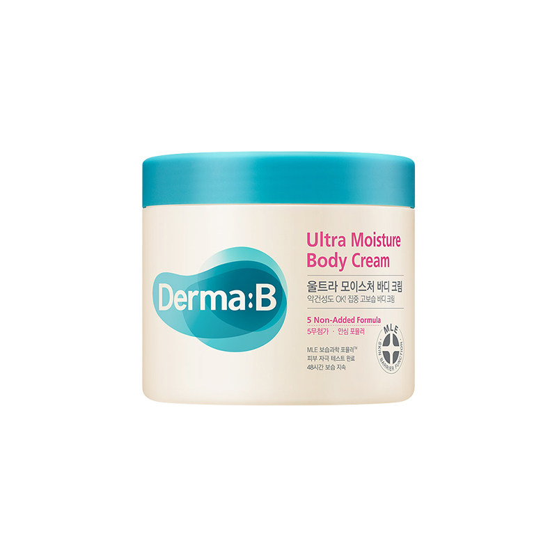 DermaB得妈贝滋润护体霜430ML韩国进口保湿身体乳温和修护干燥肌