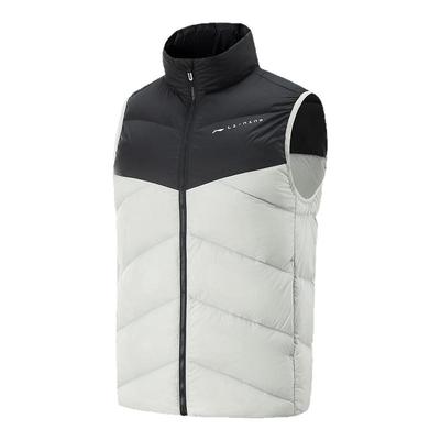 李宁羽绒马甲男款保暖背心