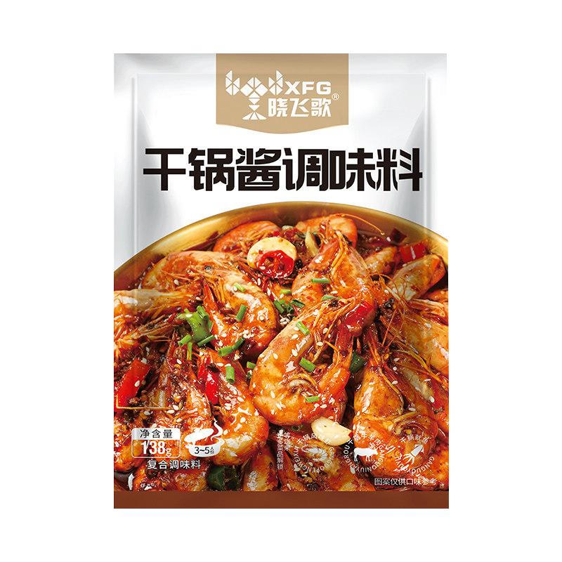 晓飞歌干锅虾蟹酱家用袋装138g