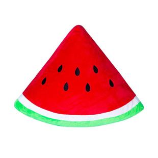 西瓜毛绒玩具抱枕公仔玩偶仿真陪睡靠垫摆件沙发座垫水果客厅礼物