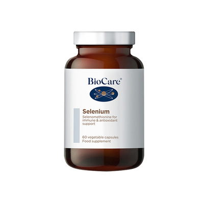 BioCare硒片贝欧科每日硒元素胶囊60粒 效期27年6月 跨境保税仓