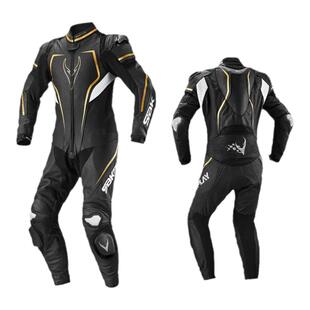 sbk连体皮衣摩托车骑行服男竞技机车服赛车装备赛道防摔重机四季