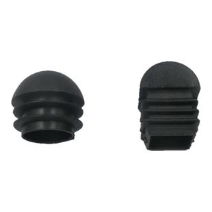 内塞塑料不锈钢管塞方管圆形盖帽堵头封脚垫桌凳垫脚橡胶套半弧圆