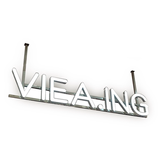 定做迷你发光字门头led招牌不锈钢发光字门店灯箱招牌定制无边字