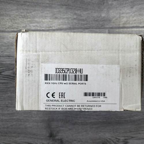 【询价】GE IC695CPU320-HU  仅开封 未适用
