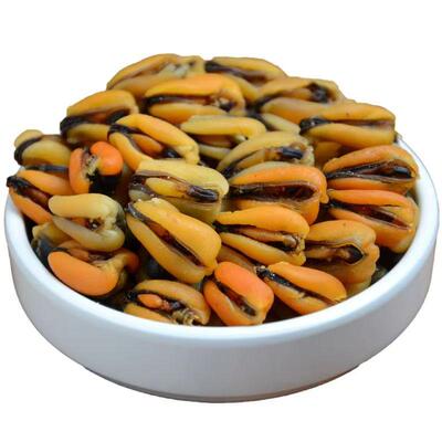 精选淡菜干特级促销500g无沙淡菜海虹干货海鲜贻贝干大青口贝水产