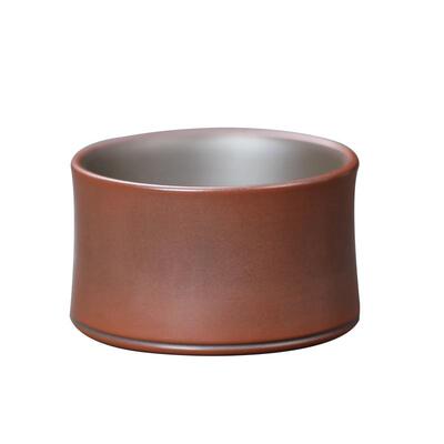 钦州坭兴陶纯手工制作竹节杯茶杯