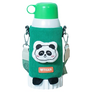 tiger虎牌正品儿童保温杯MBR-U60C一杯双盖学生水杯316L内胆600ml