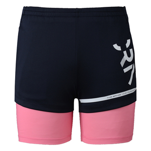 可莱安羽毛球服短裤女透气速干跑步健身短裤显瘦夏季乒乓球运动裤