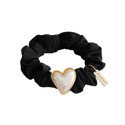 简约珍珠小肠发圈高级感头绳扎头