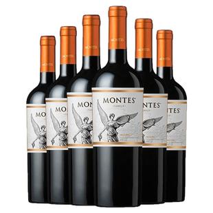 montes蒙特斯红葡萄酒马尔贝克赤霞珠智利进口经典正品官方旗舰店