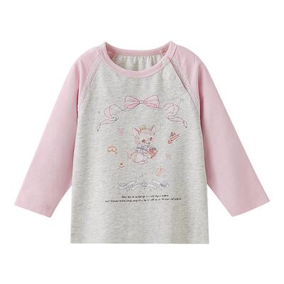 嫚熙童装儿童长袖T恤春款婴儿纯棉2026新款男女童男女宝打底上衣
