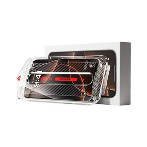 适用苹果16promax钢化膜iphone14/15pro手机膜13全屏ip11无尘仓12贴膜plus新款x防窥膜全包por高清xs防尘保护