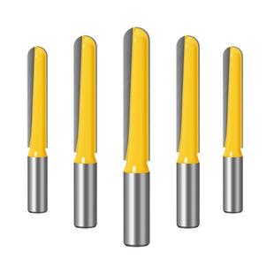 加长深圆底刀锁孔刀开槽刀雕刻机刀具木门开锁孔刀圆底刀挖槽刀