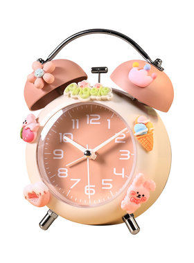 儿童女孩闹钟学生专用起床神器