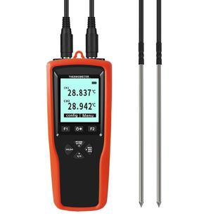 宇问PT1000探针式高精密铂电阻测温仪YET-720温度计测试仪YET710L