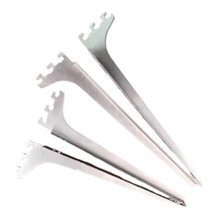 AA柱不锈钢层板托 梯柱A柱加厚托臂支架S32书架货架隔板玻璃托条