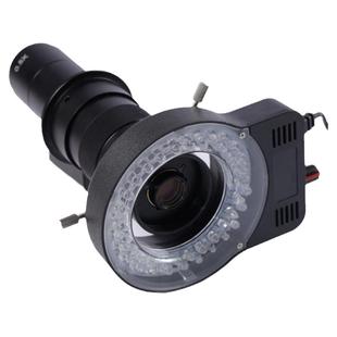 PDOK体式显微镜环形光源OK65单筒镜头环形灯聚光高亮辅助灯视觉工业相机镜头亮度可调LED底光源蓝光补光灯