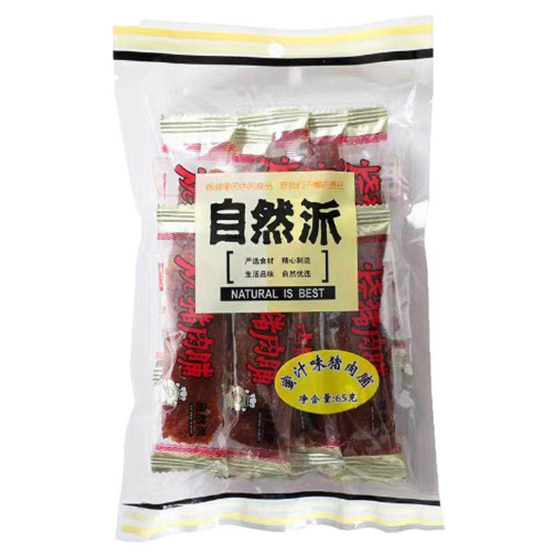 自然派肉铺黑椒味牛肉条蜜汁味猪肉脯肉干零食小吃特产即食肉脯干
