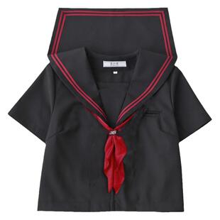 正统原创赤红二本基础款jk制服日系不良少女水手服套装学院风班服