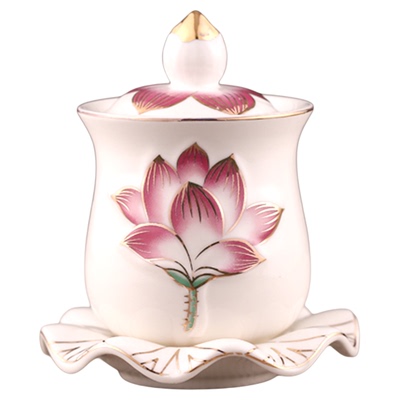 佛前供佛水杯佛具供杯圣水杯贡杯