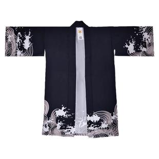 仓宝儿屋原创浪涛新中式无性别中国风汉元素长防晒开衫罩衫外套潮