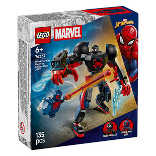 LEGO乐高76337迈尔斯·莫拉莱斯机甲大战蜘蛛侠拼搭积木