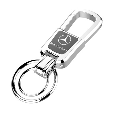 【新款】大众双环钥匙扣激光雕刻