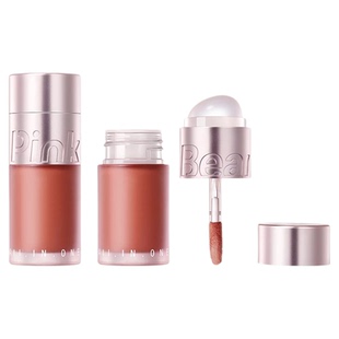 【两支赠粉扑】pinkbear皮可熊多用霜液体腮红高光提亮修容遮瑕