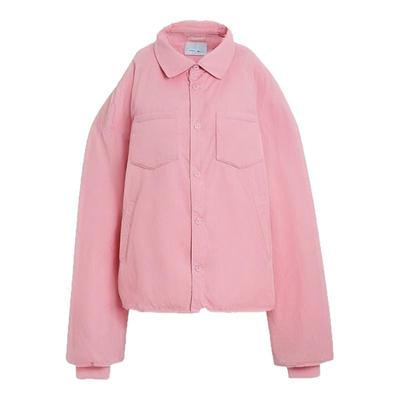 鸭鸭立领短款双面穿羽绒服