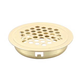 金色不锈钢透气孔橱柜散热通风排气孔鞋柜衣柜通气网装饰盖出风口