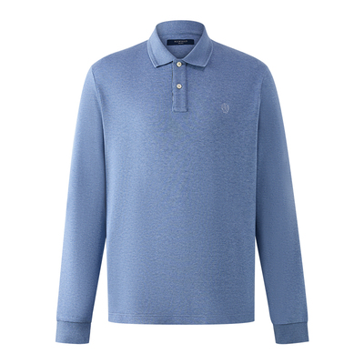 男士秋季新款商务休闲长袖POLO衫