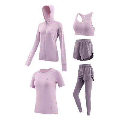 骆驼瑜伽五件套透气散热