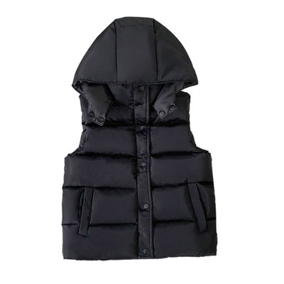 连帽加厚棉马甲冉楠厂家潮秋冬季