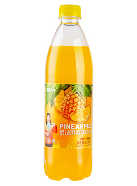 雪芬力果味汽水600ml*8瓶混装