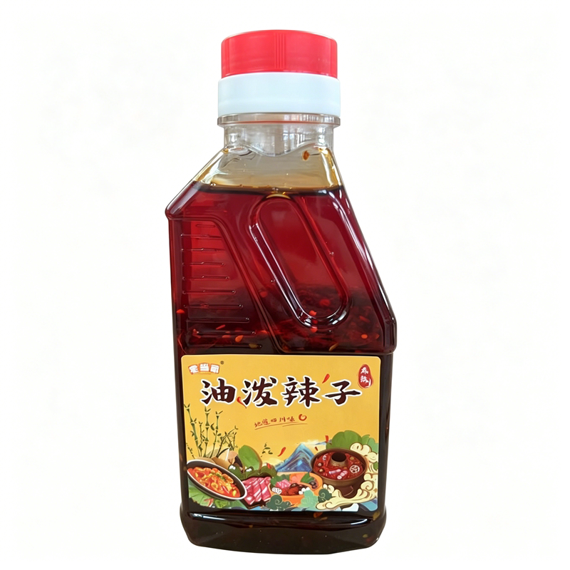 正宗香辣特辣红油油泼辣子