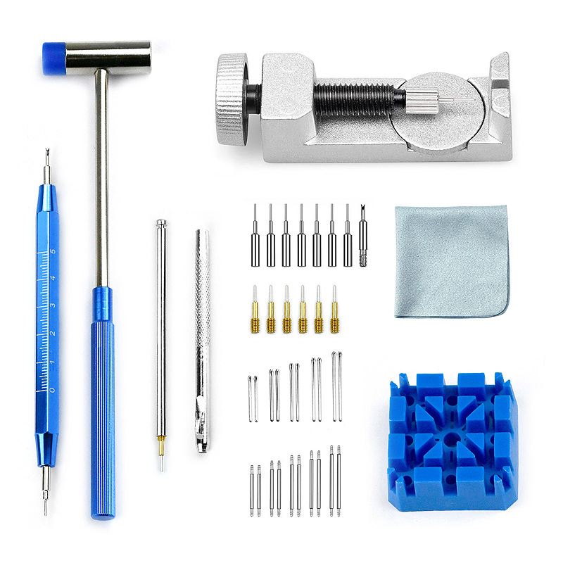 手动修表组合工具41工具拆卸表带换TZ2-128件套