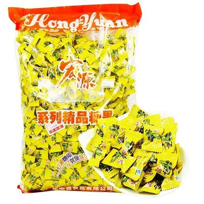 宏源陈皮糖整箱20斤话梅什锦白桃