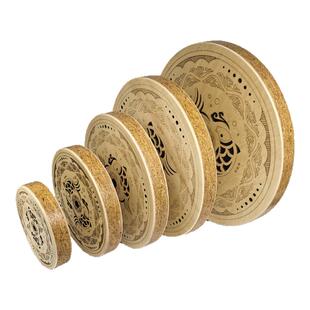 溪水鼓乐器手鼓舞蹈表演道具老师用专业听力音疗训练拟声疗愈雨盘