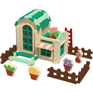 榫卯积木儿童益智拼装玩具男孩女孩生日礼物实用创意建筑摆件礼品