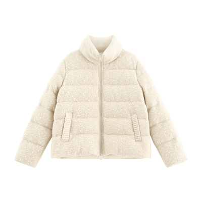 匈牙利鹅绒立领排骨羽绒服