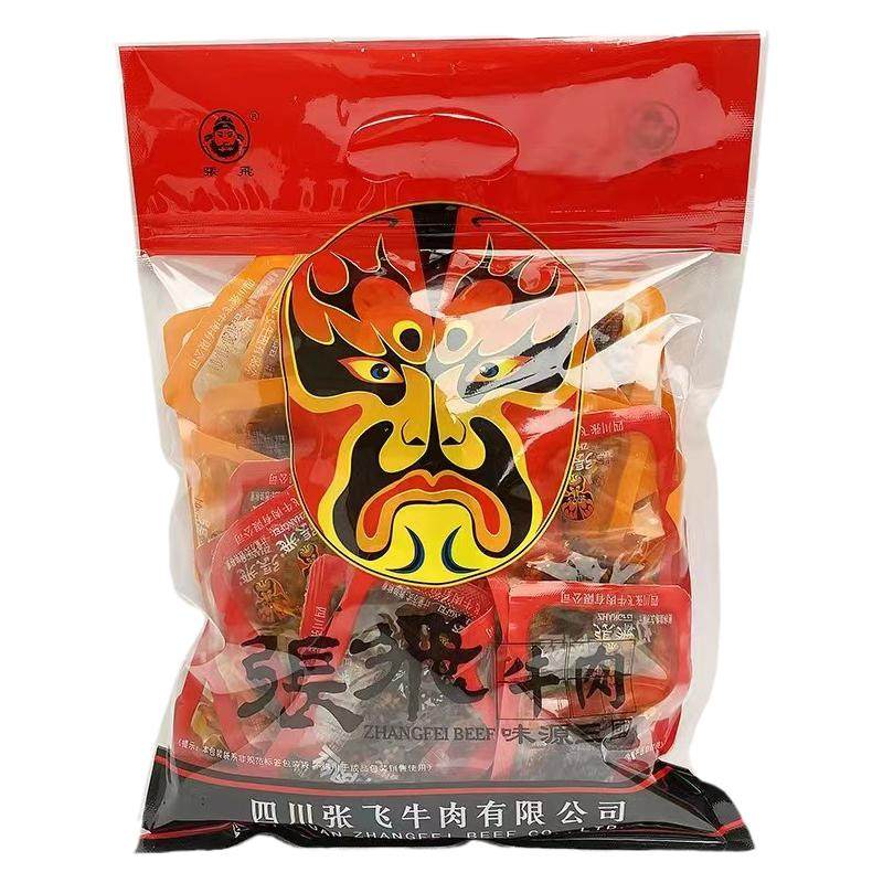 【景区同款】张飞灯影牛肉丝500g散装送礼四川特产五香香辣牛肉干