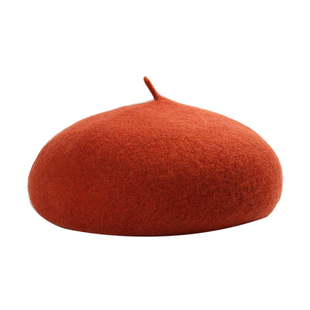 日系秋冬冬复古百搭冬季贝雷帽韩版女潮英伦蓓蕾画家帽子女网红款