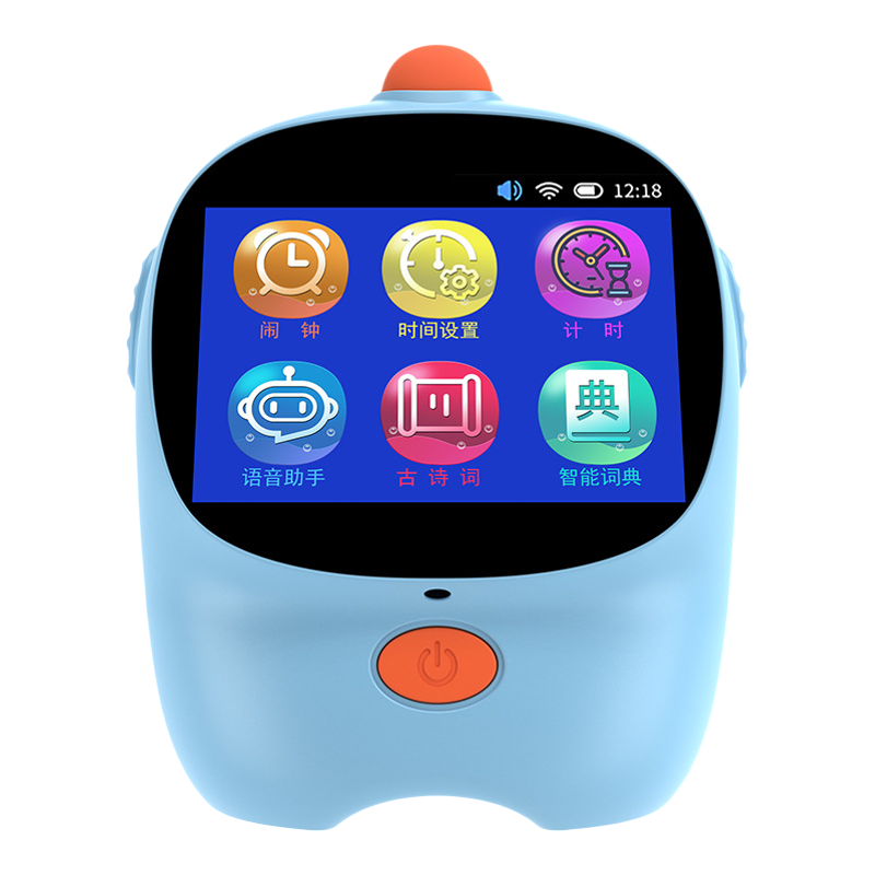 AI学习闹钟语音助手定时小闹钟时间管理器哄睡讲故事机机器人