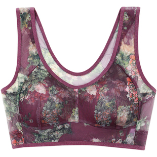 中年妈妈内衣女夏薄款冰丝美背女款胸罩舒适聚拢文胸2026新款爆款